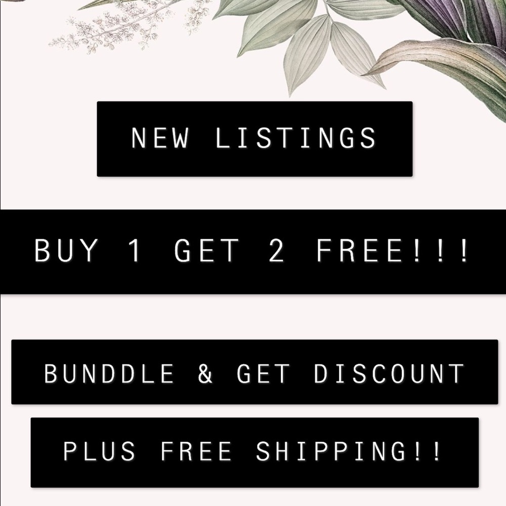 NEW LISTINGS & FREE SHIPPING